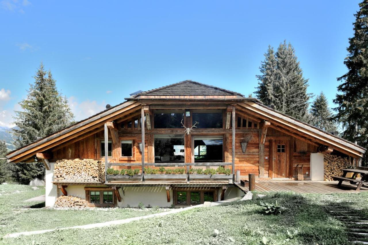 Chalet Javen - 520M2 Avec Piscine Chauffee Et Home Cinema Megève Exteriér fotografie