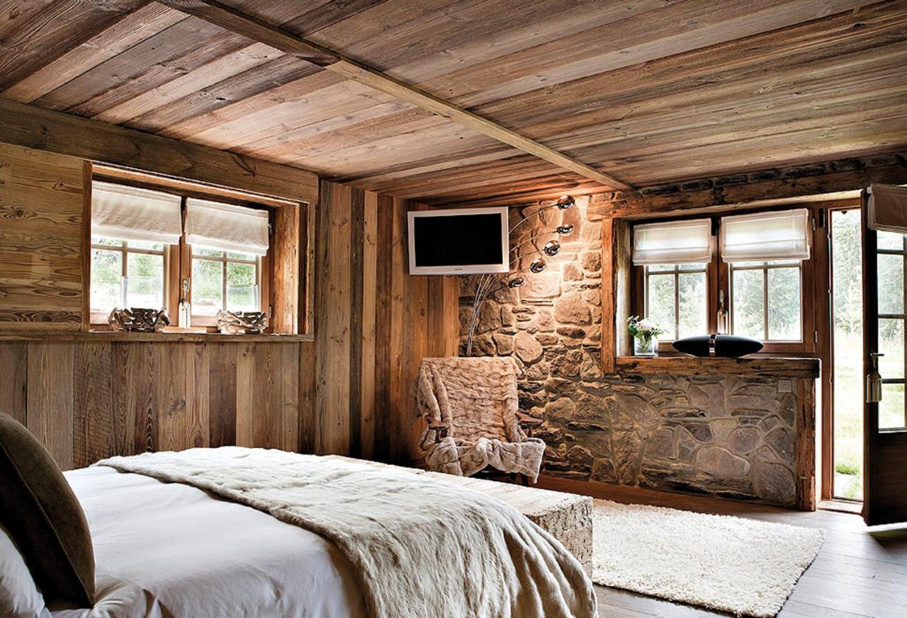 Chalet Javen - 520M2 Avec Piscine Chauffee Et Home Cinema Megève Exteriér fotografie