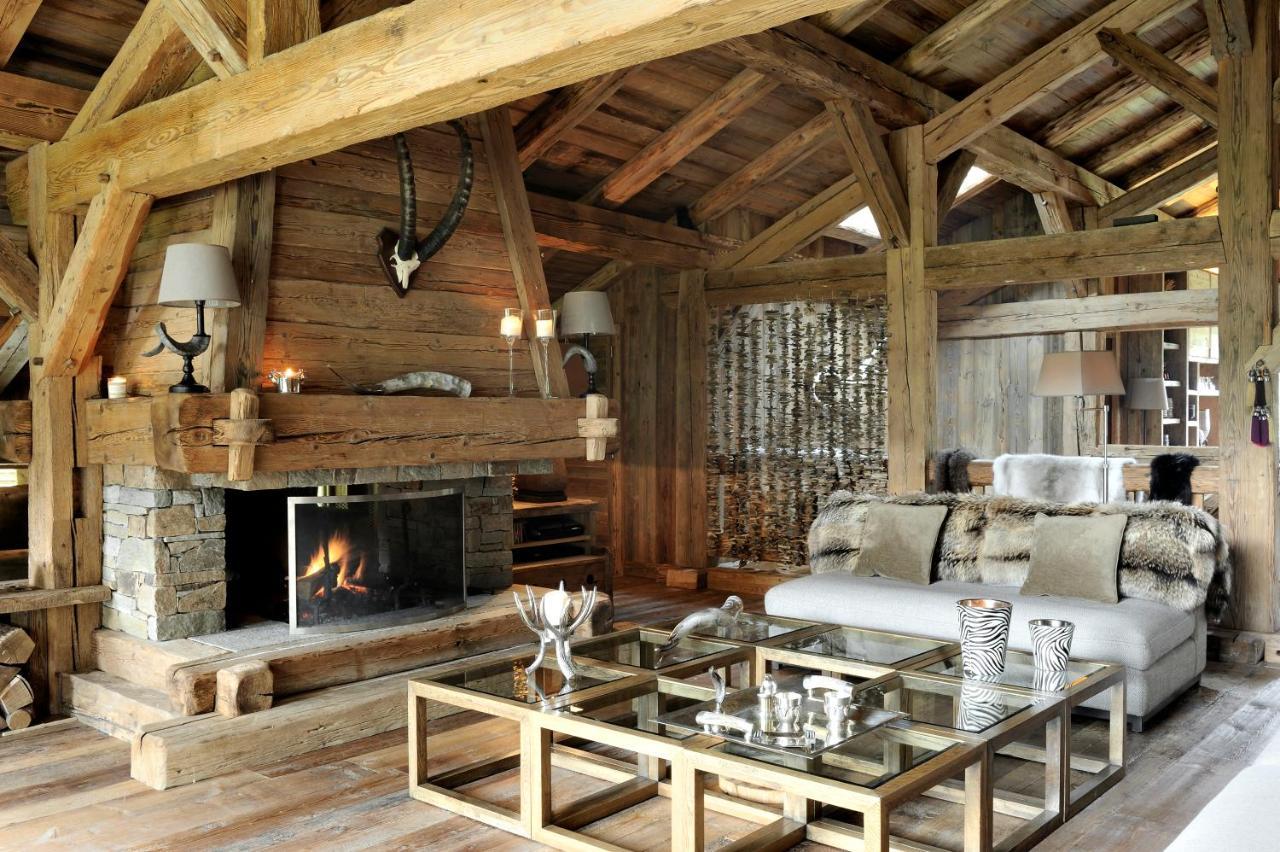 Chalet Javen - 520M2 Avec Piscine Chauffee Et Home Cinema Megève Exteriér fotografie