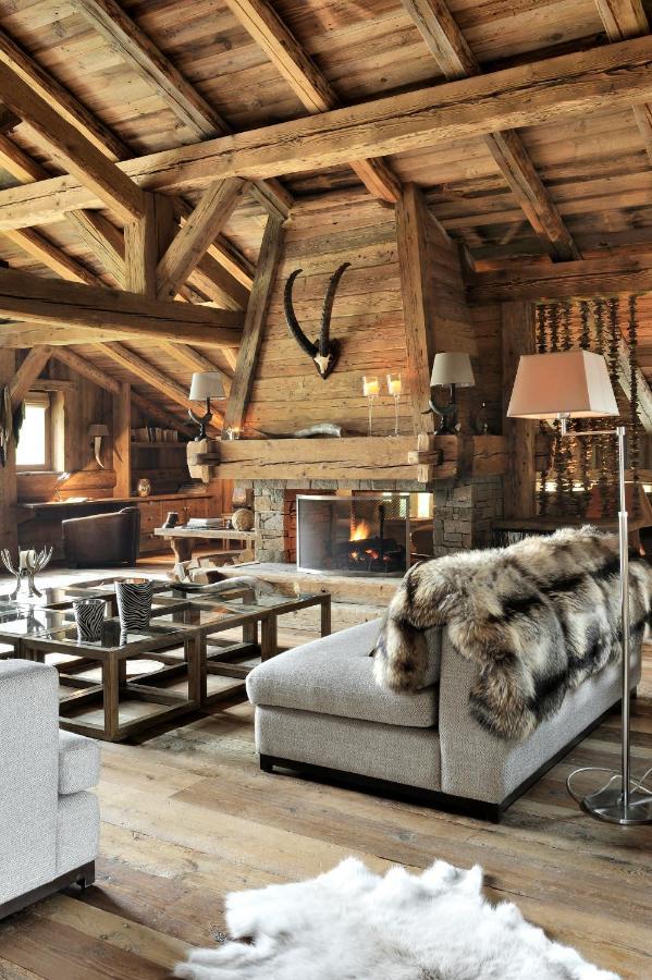 Chalet Javen - 520M2 Avec Piscine Chauffee Et Home Cinema Megève Exteriér fotografie
